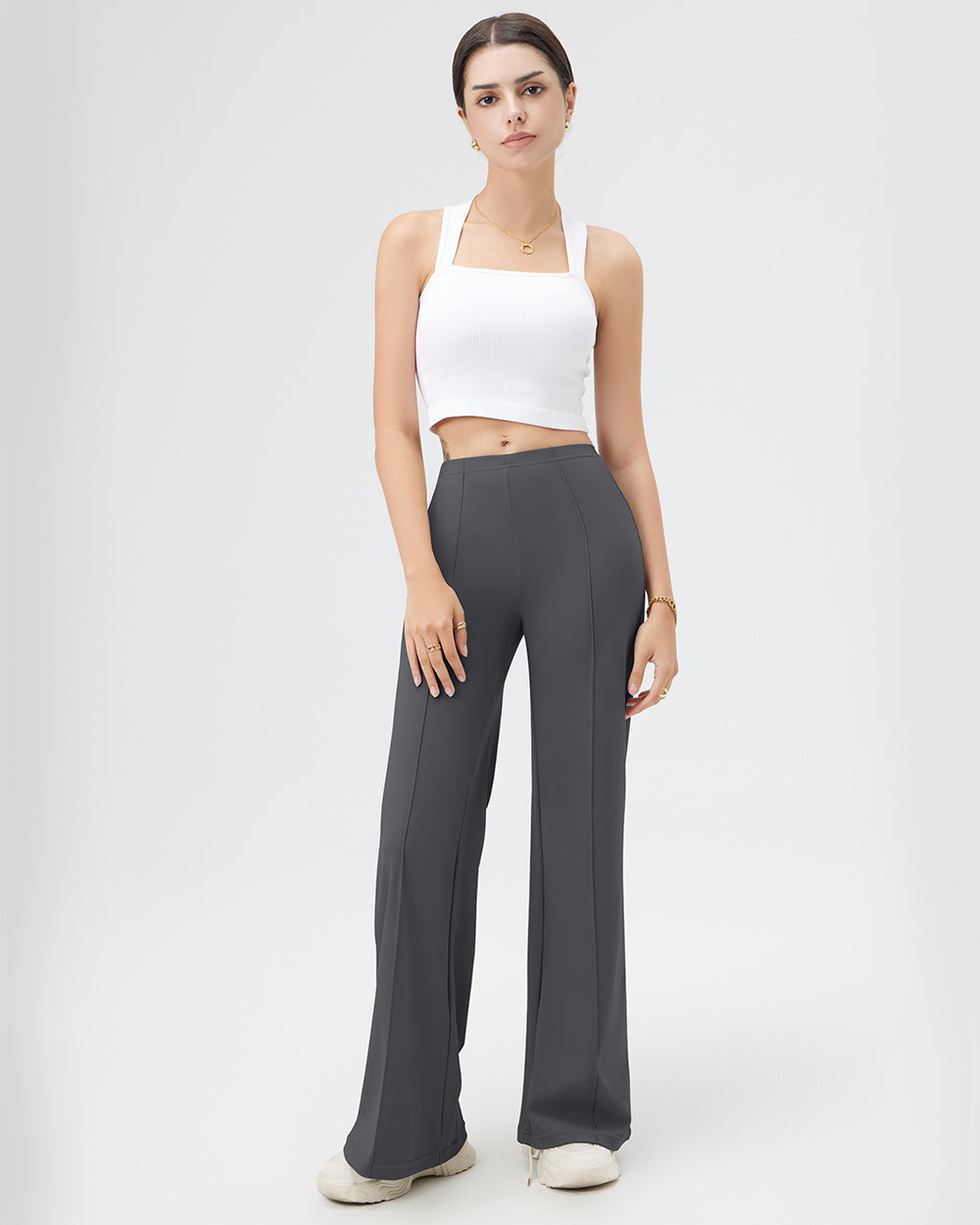 High Waist Casual Pants