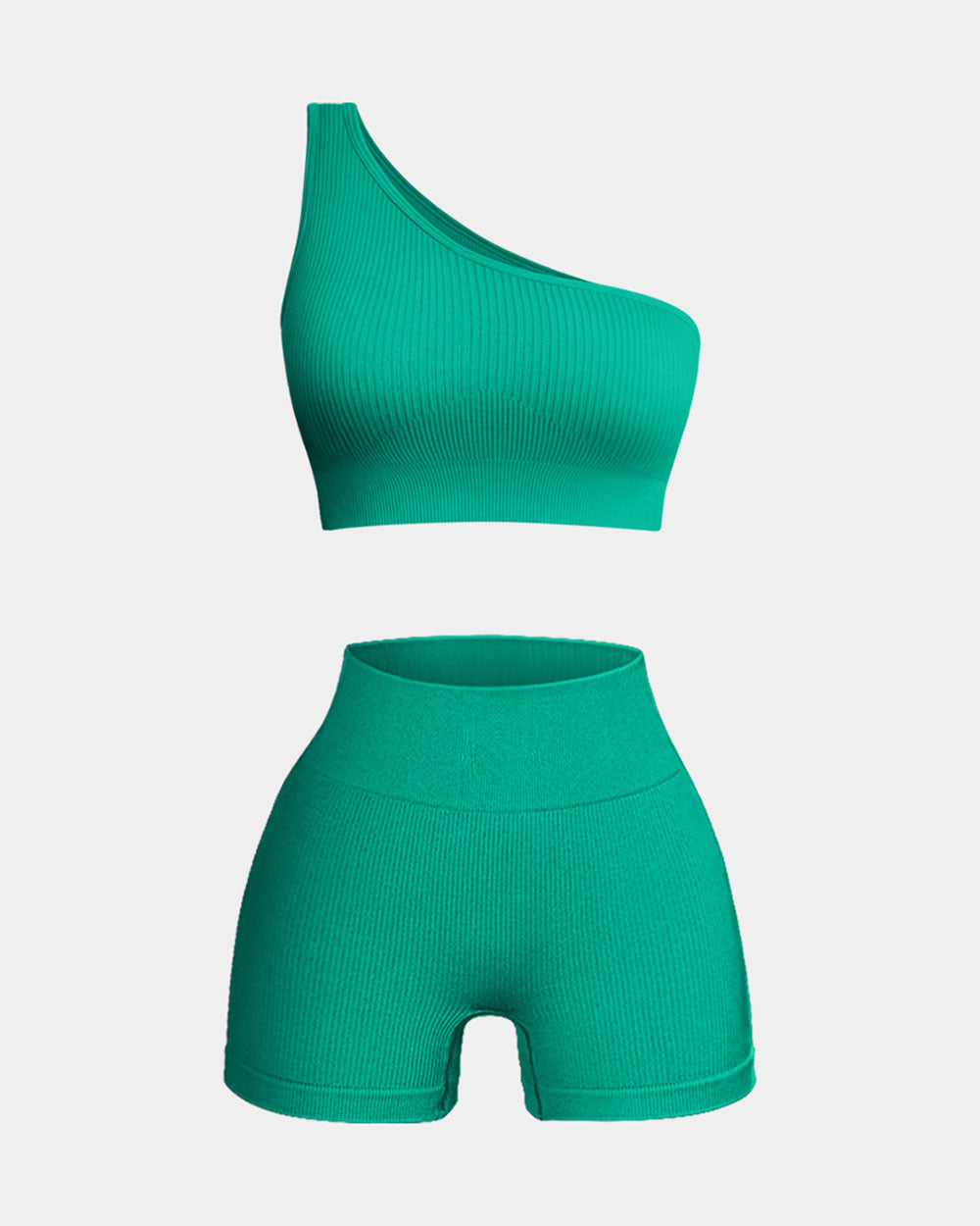 Seamless Bra Vest Shorts Sports Suit