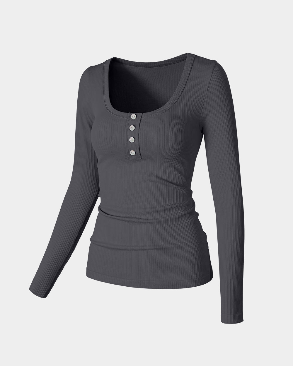 Long Sleeve Fixed button T-Shirts