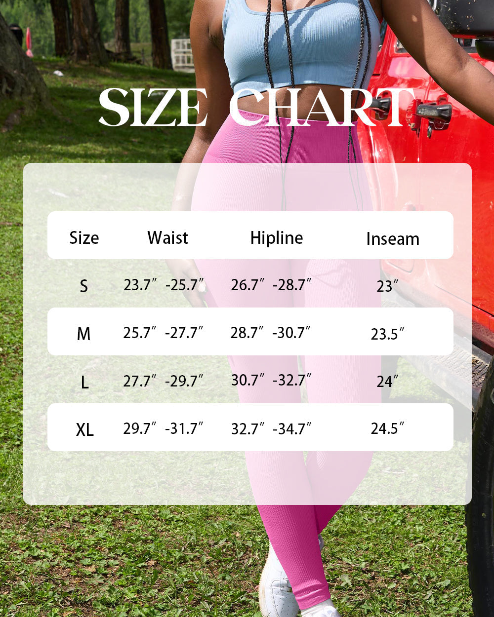 Ribbed Seamless Workout High Waist Athletic Pants
