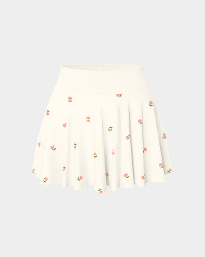 Casual A-line Skirt with Pockets