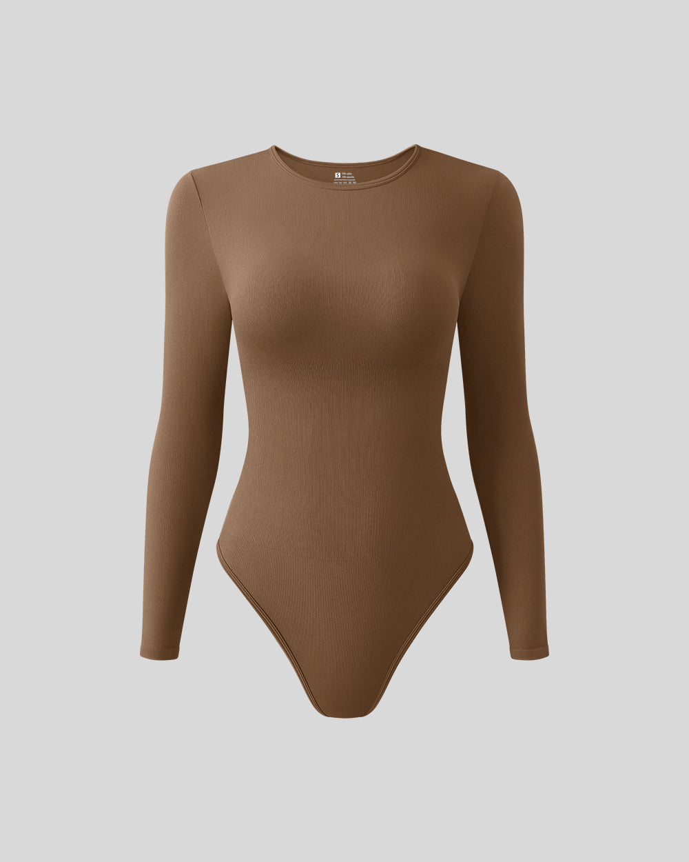 Round Neck Long Sleeve Bodysuits