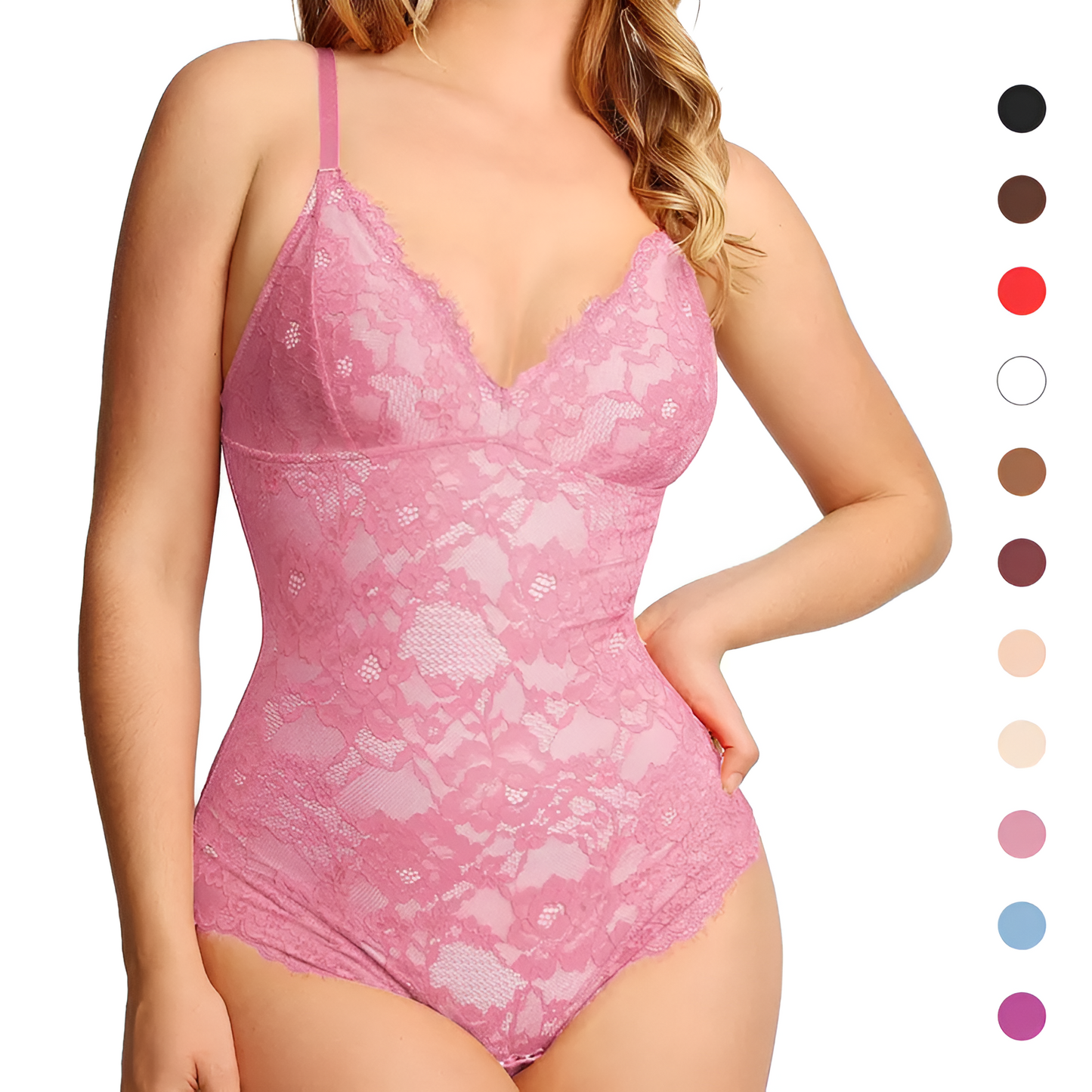 Aveline Lace Sculpt Bodysuit