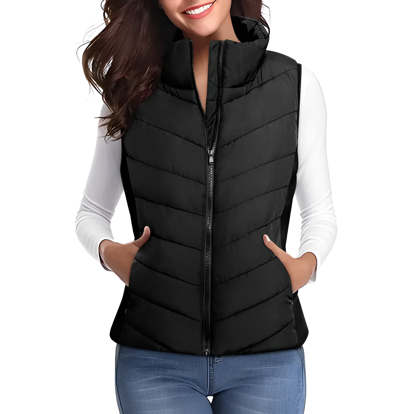 Aveline Quilted Puffer Vest
