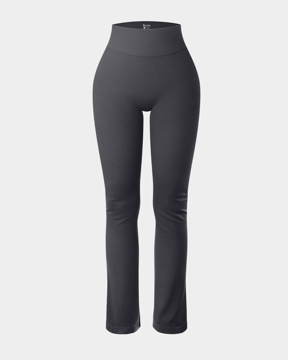 Ribbed Seamless Workout High Waist Athletic Straight Leggings