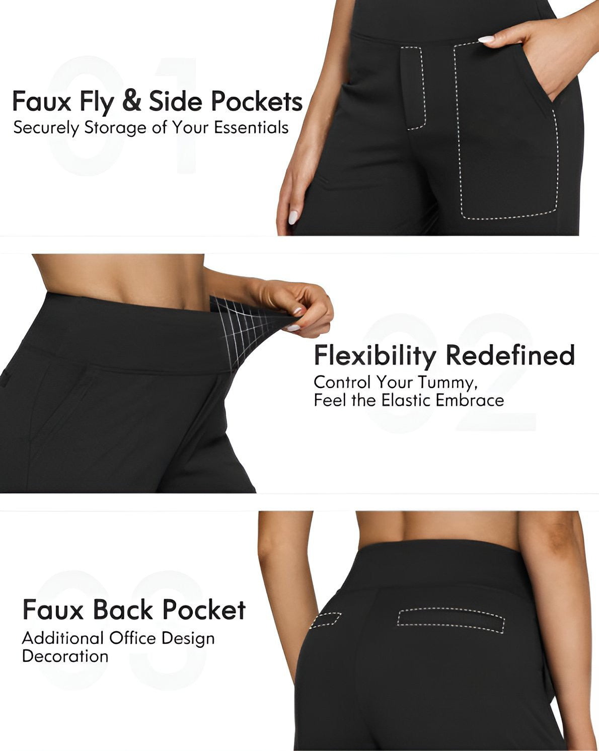 Aveline High Waist Cropped Pants