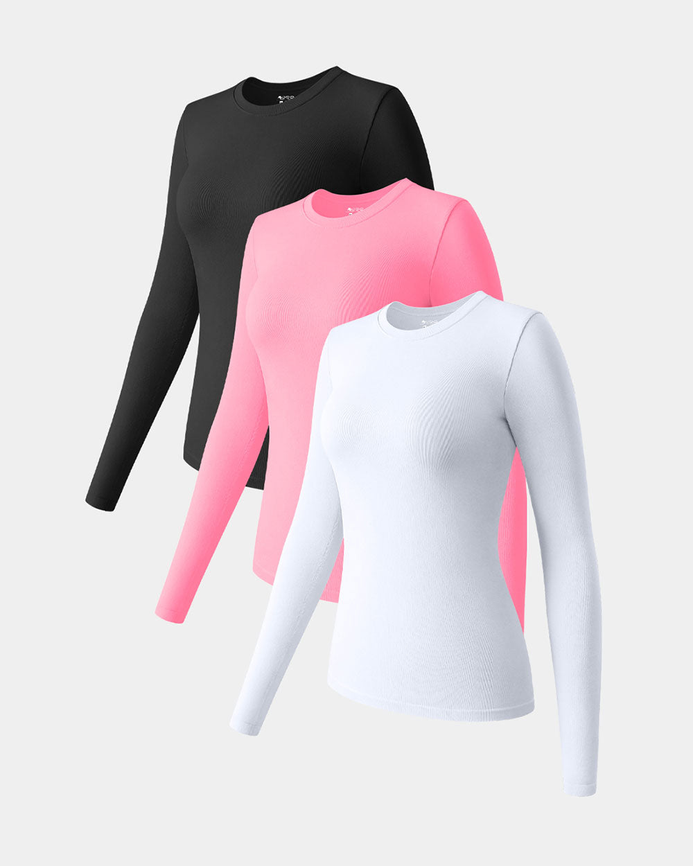 Long Sleeve Crew Neck Tops