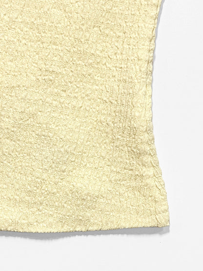 Leisure V-Neck Button Tank Top & Low-Rise Wide Leg Trousers Co-ord