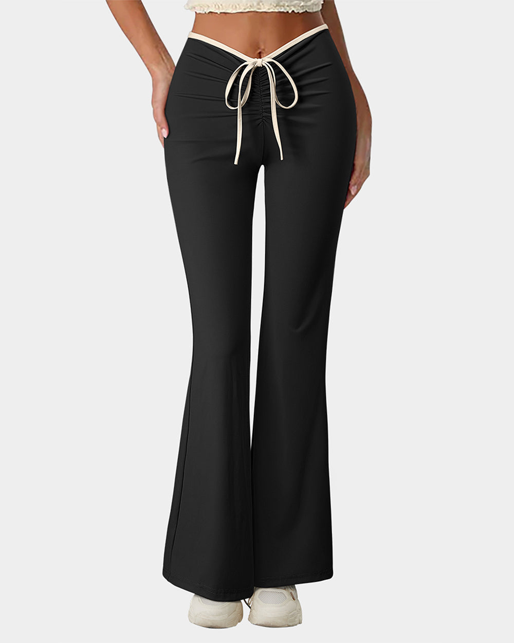 High Waist Waistband Pants