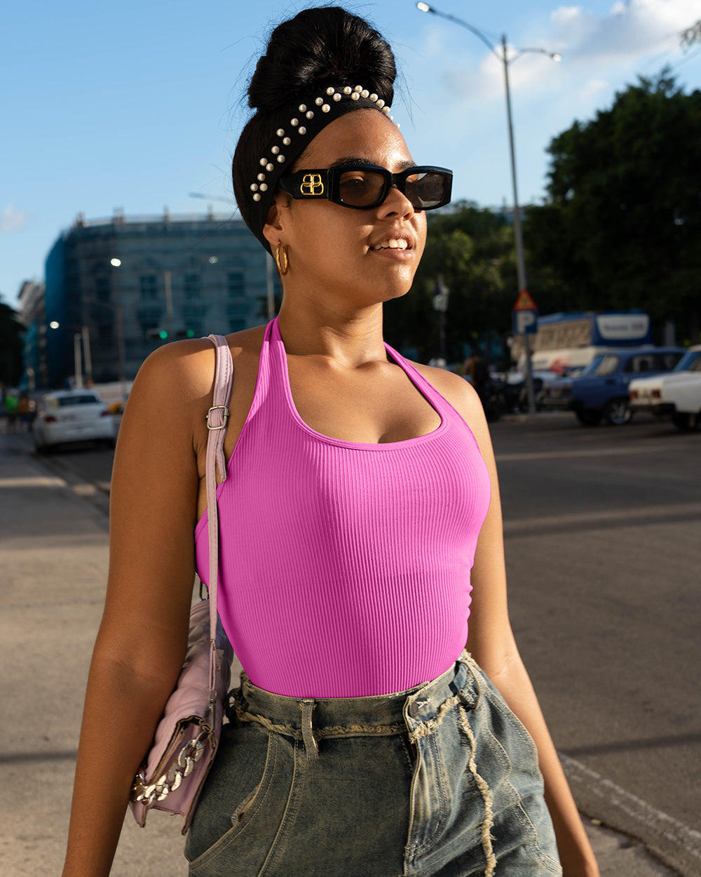 One-piece Sleeveless Bodysuits