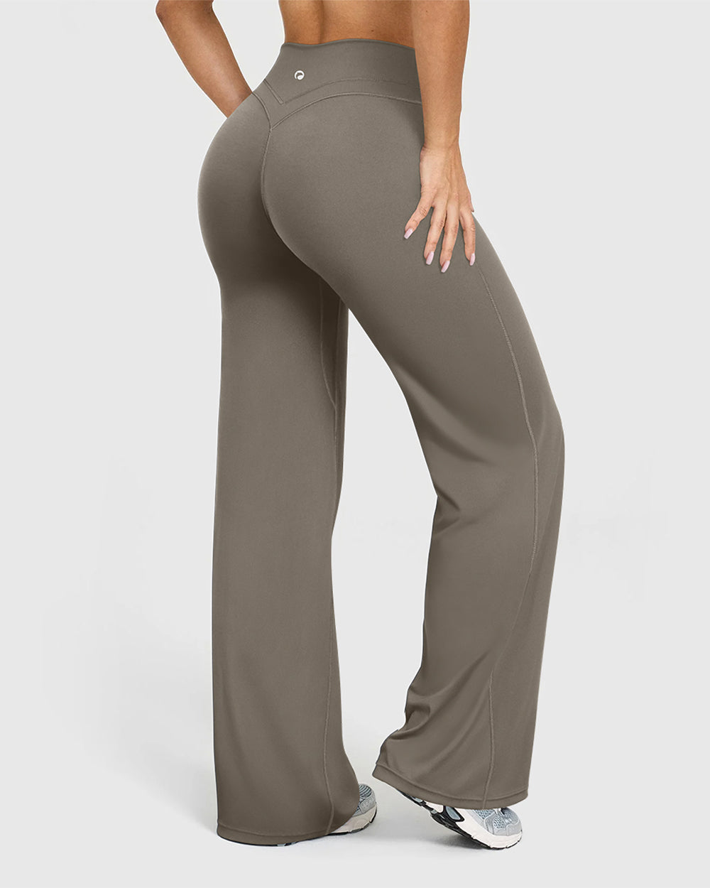 High-Waisted With a Compressive Wrap Waistband Pants