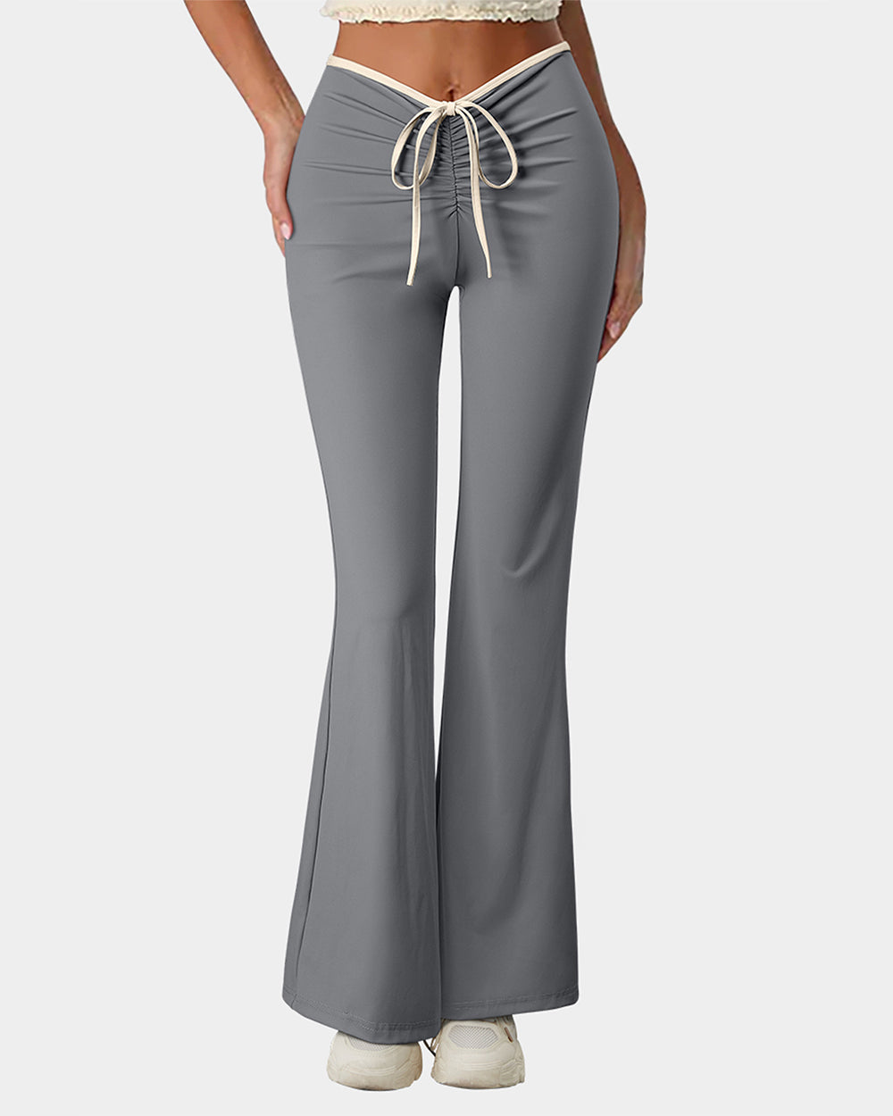 High Waist Waistband Pants