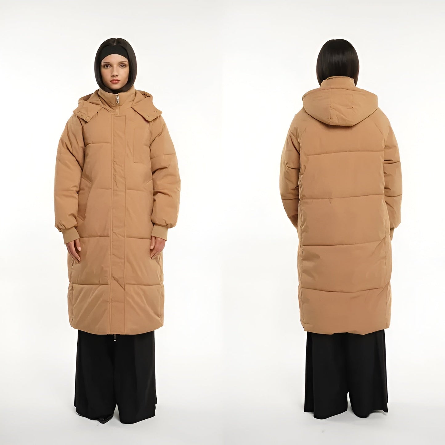 Aveline Classic Long Puffer Coat
