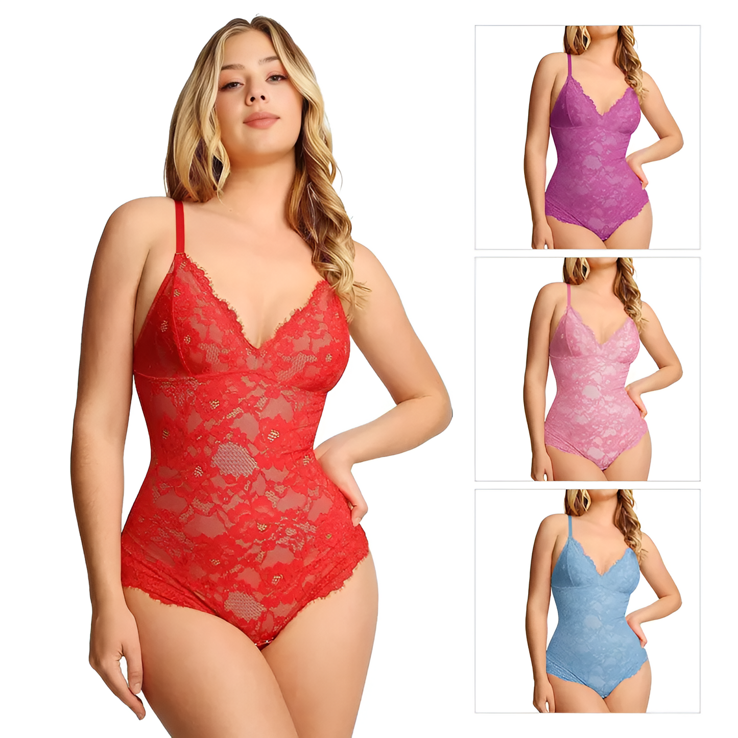 Aveline Lace Sculpt Bodysuit