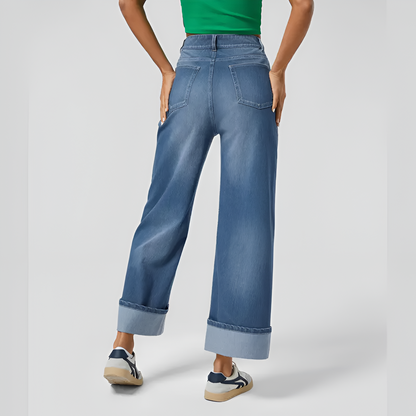 Elora Flex Wide-Leg Jeans