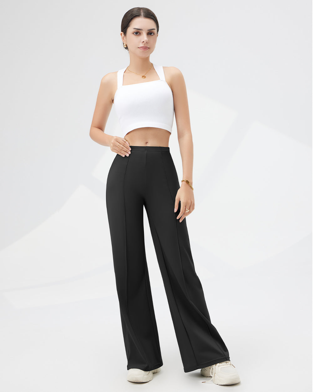 High Waist Casual Pants