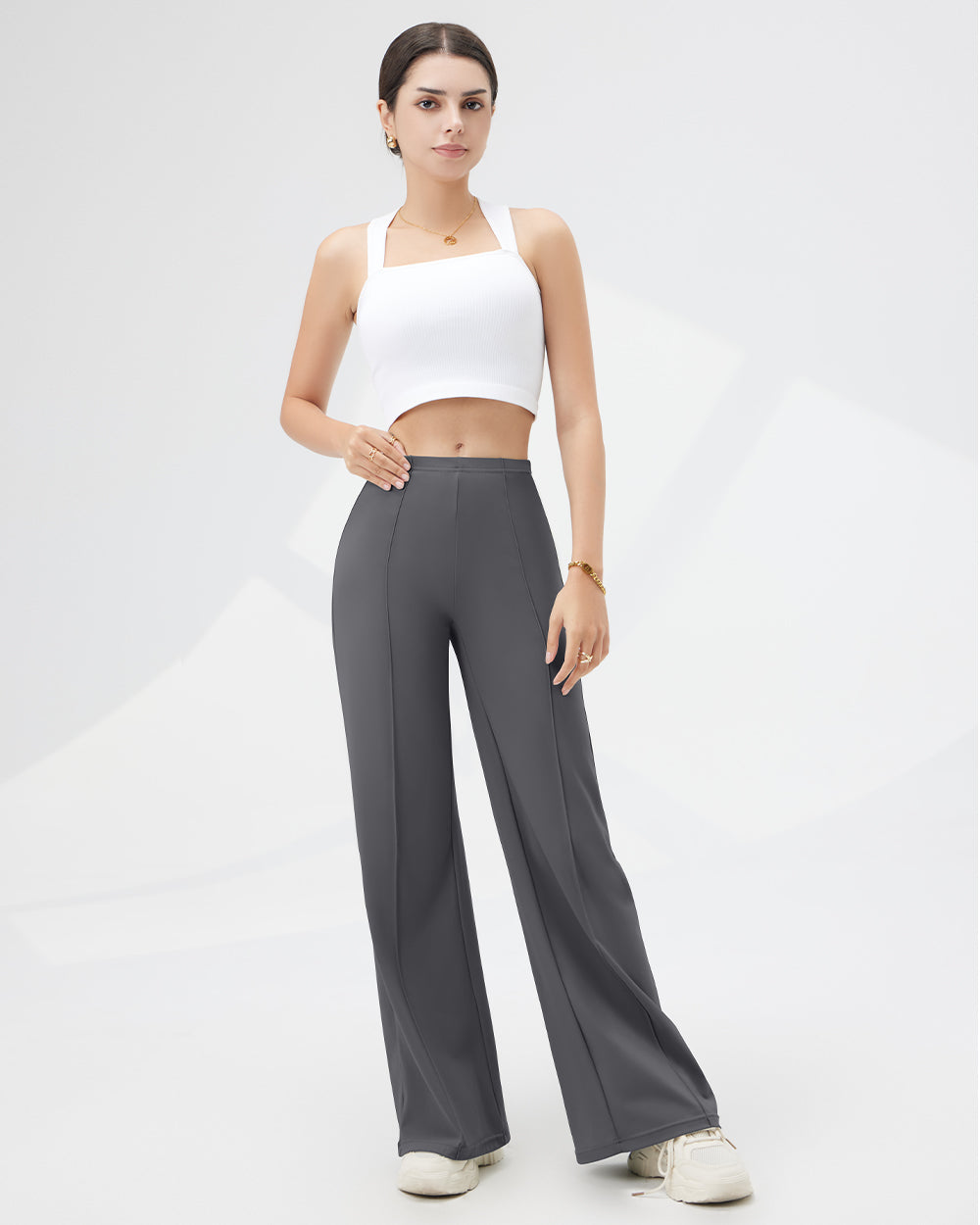 High Waist Casual Pants