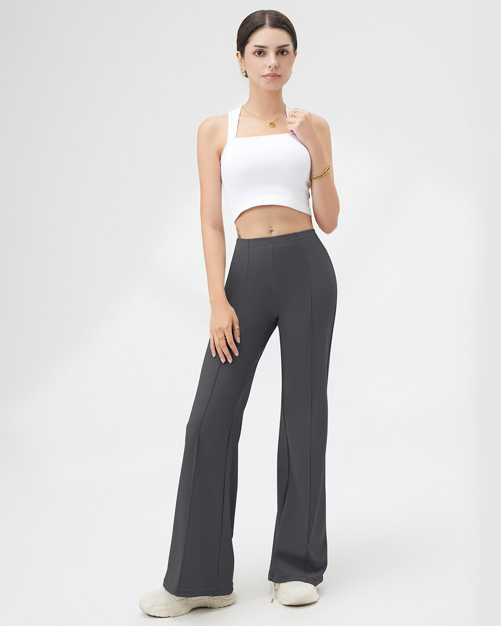 High Waist Casual Pants