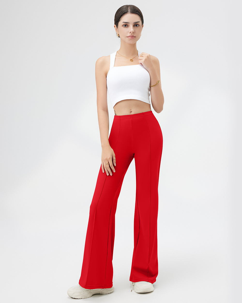 High Waist Casual Pants