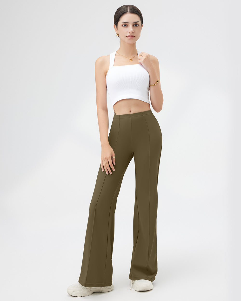 High Waist Casual Pants