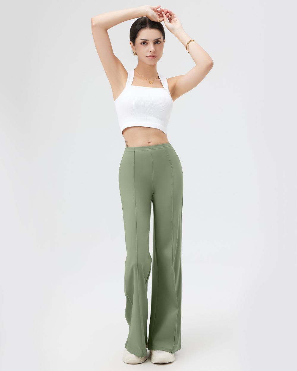 High Waist Casual Pants