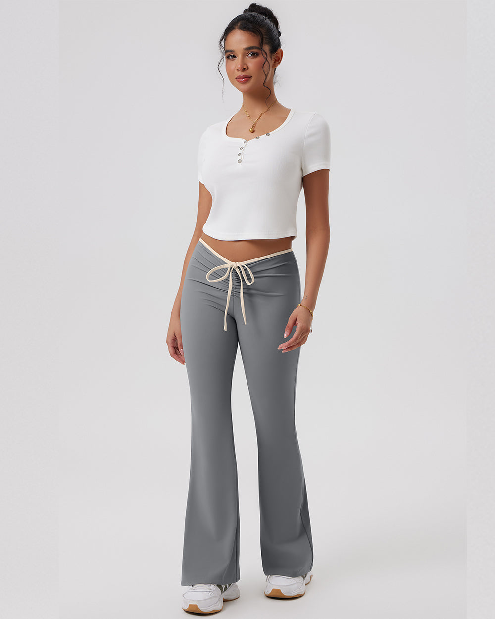 High Waist Waistband Pants