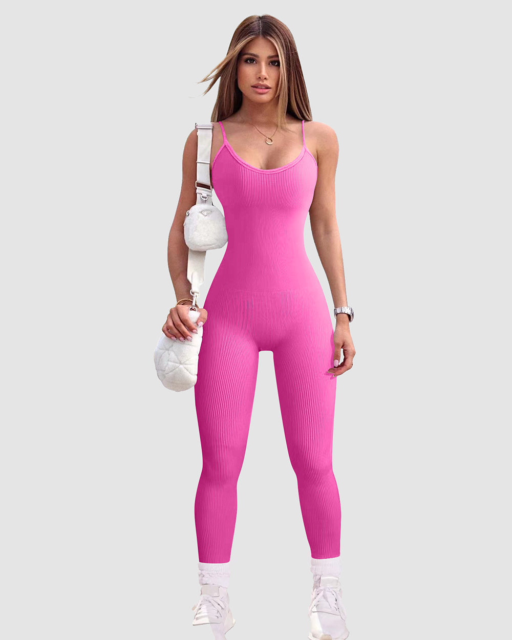One Piece Straps Tummy Control JumpSuits