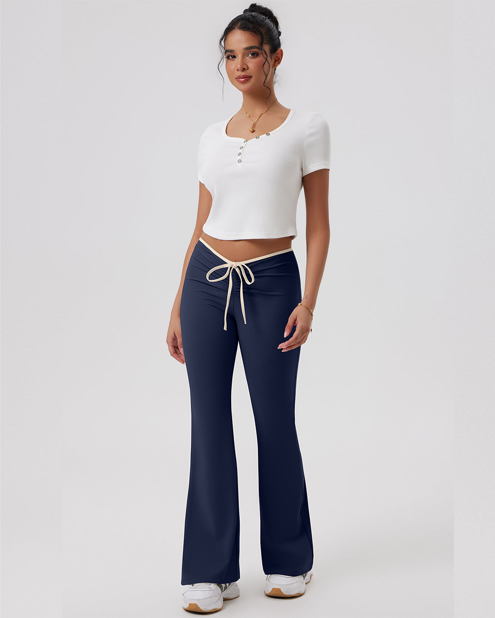 High Waist Waistband Pants