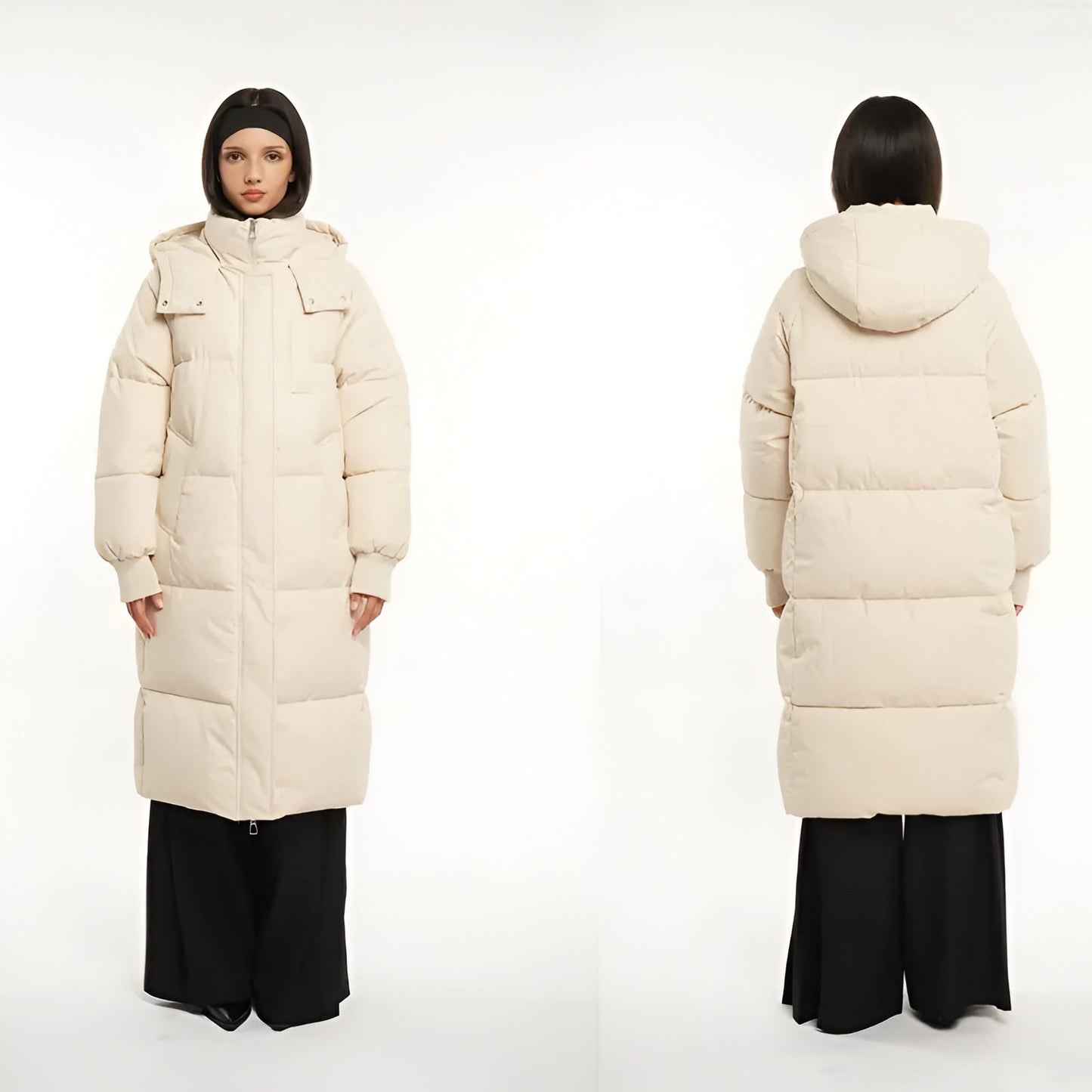 Aveline Classic Long Puffer Coat