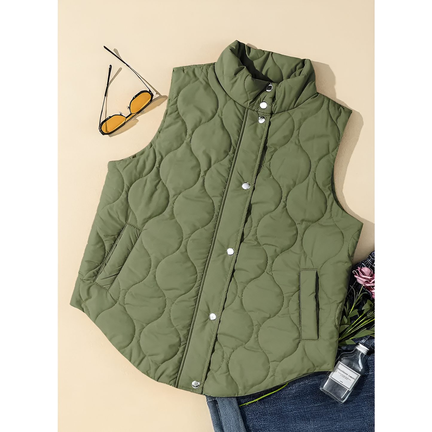 Aveline Oversized Puffer Vest
