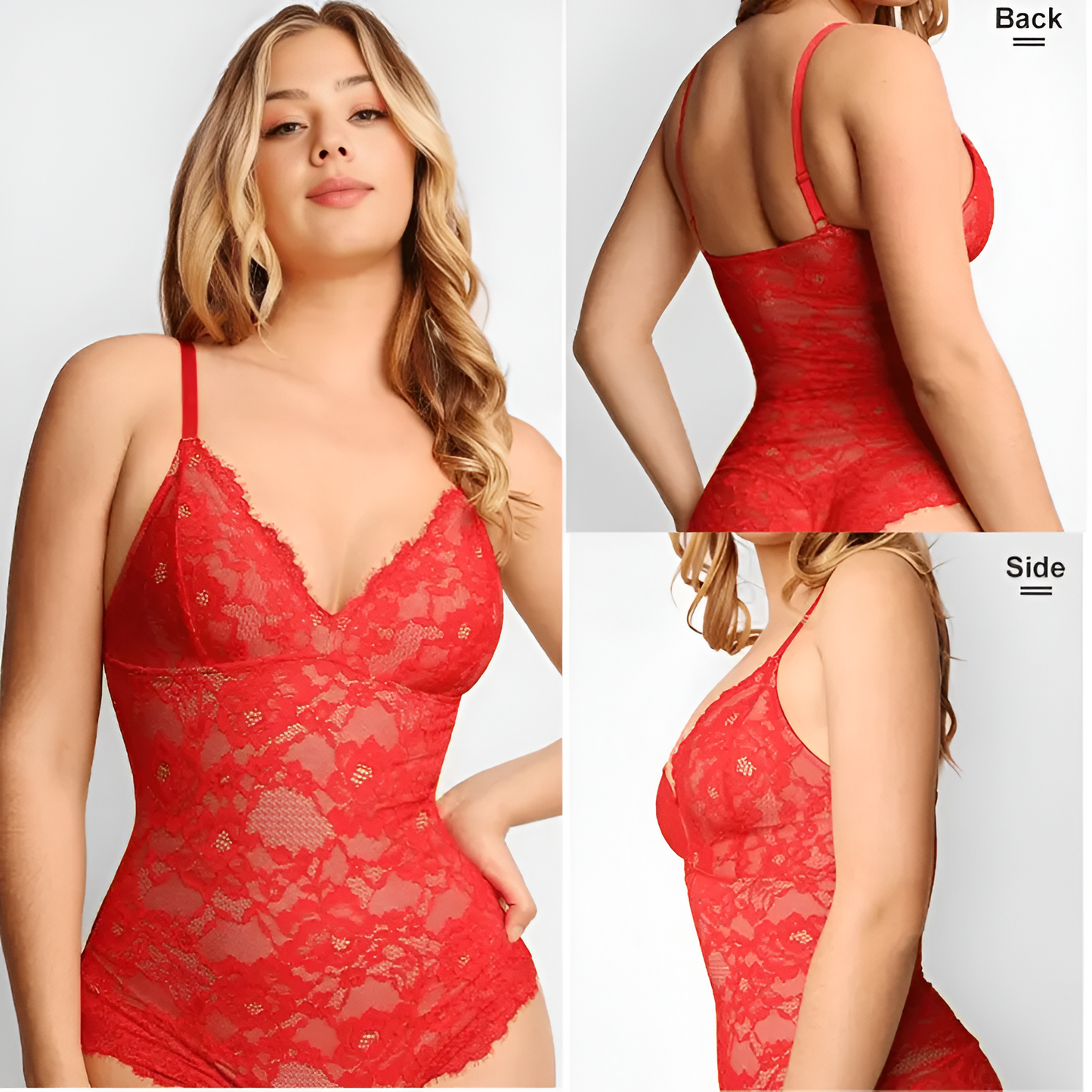 Aveline Lace Sculpt Bodysuit