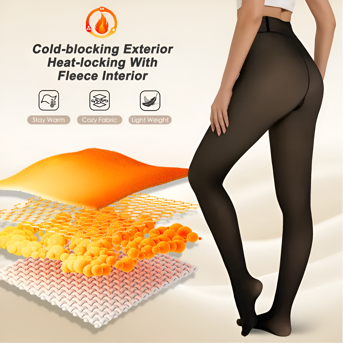 Alore Fleece Thermal Tights