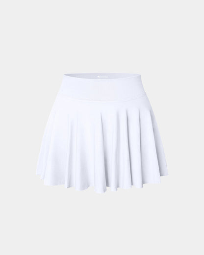 Casual A-line Skirt with Pockets