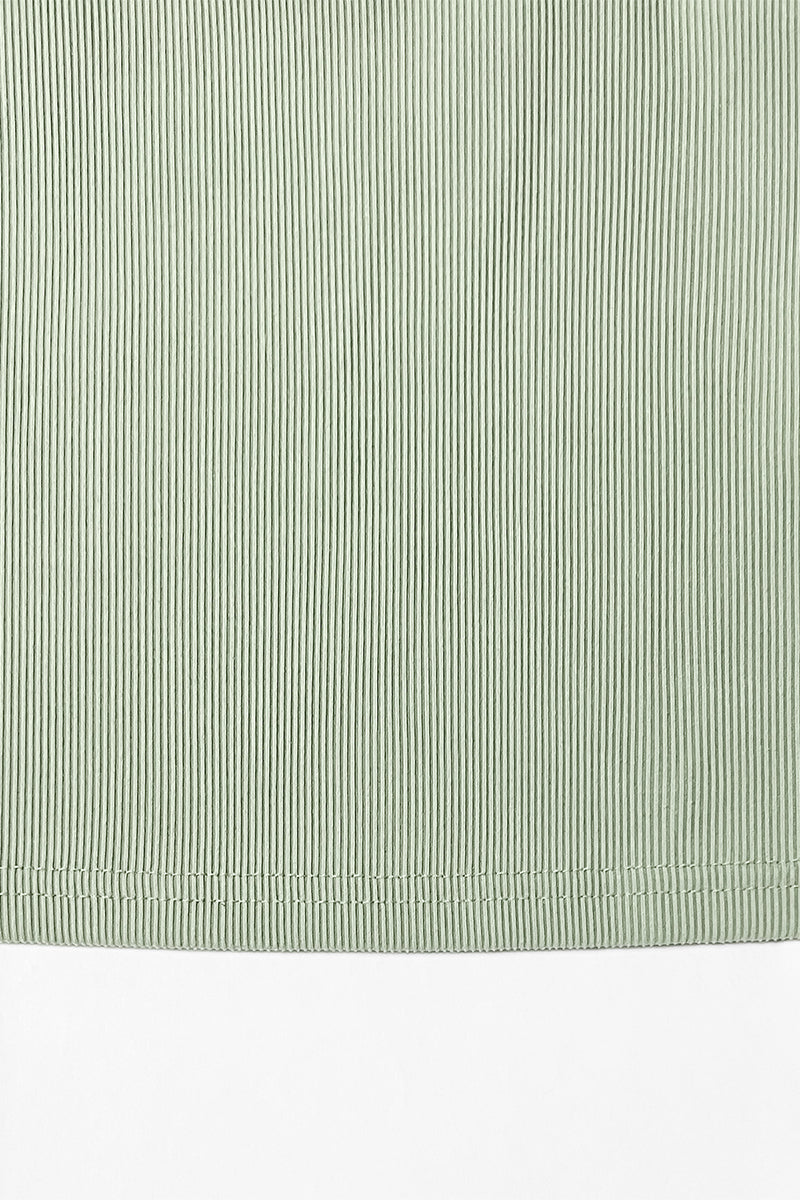 Solid Shelf-Bra Tank Top & Wide-Leg Trousers Summer Co-ord Set