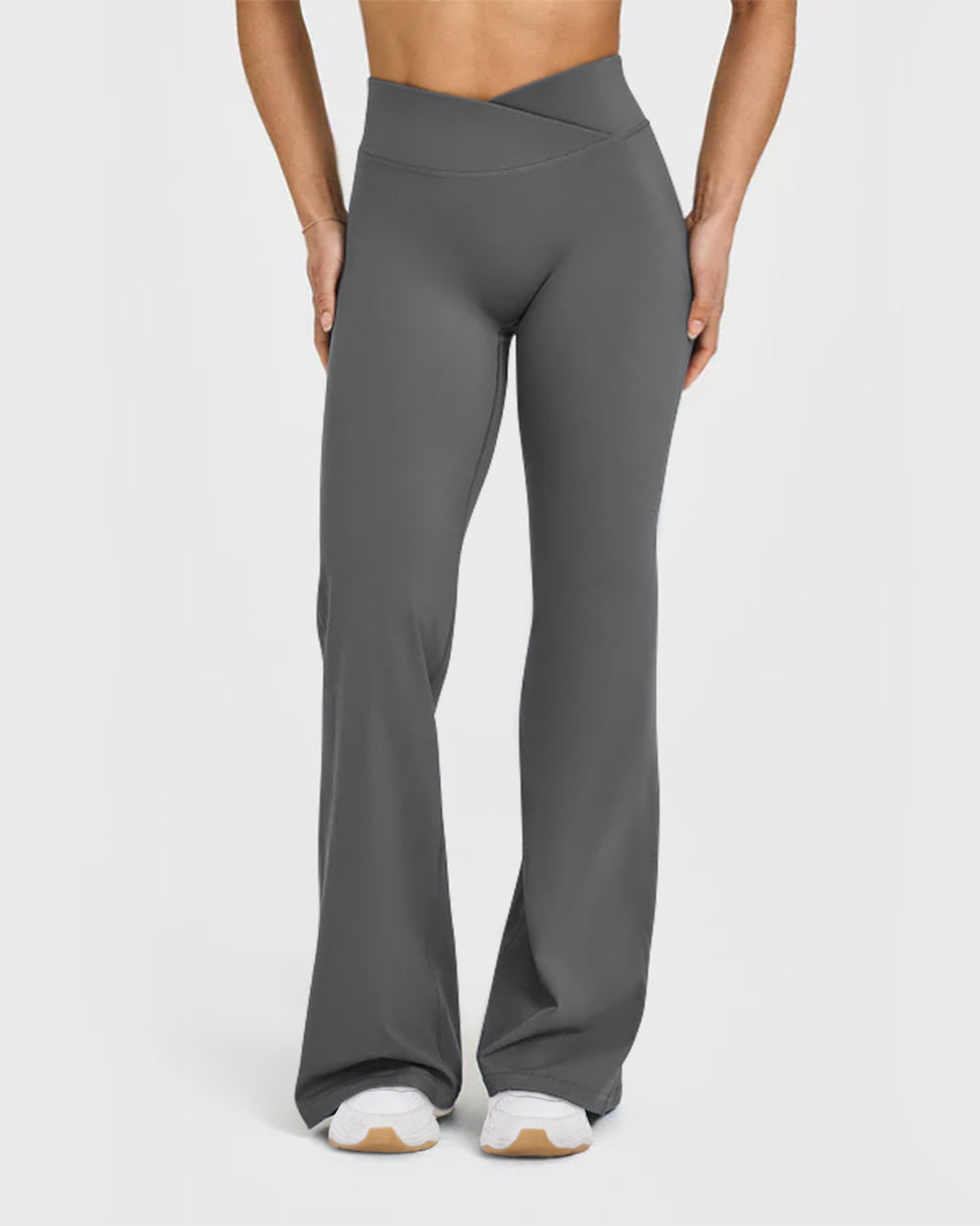 High-Waisted With a Compressive Wrap Waistband Pants