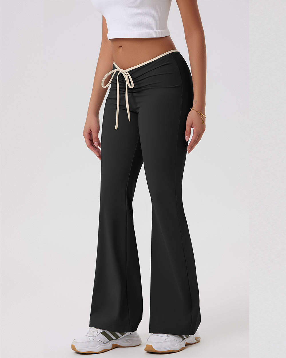 High Waist Waistband Pants