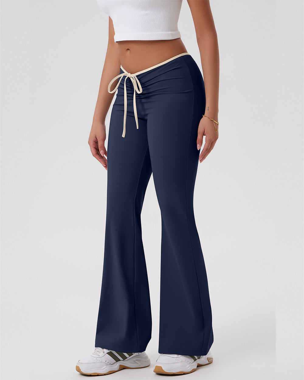 High Waist Waistband Pants