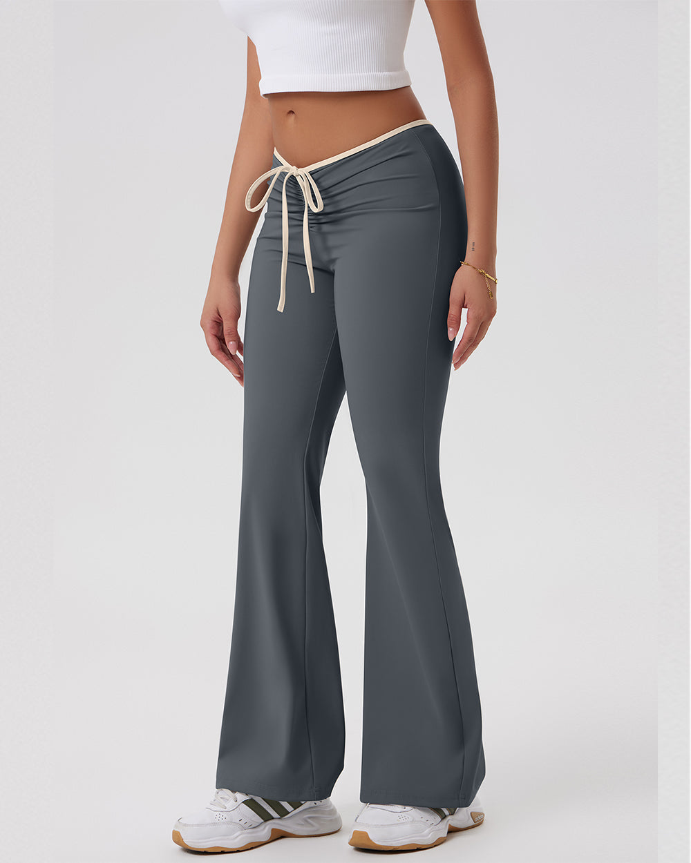 High Waist Waistband Pants