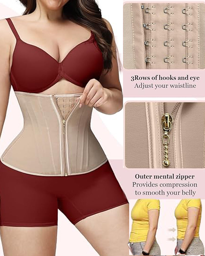 Shapshe® Zip & Breasted Body Shaper Tank Top Waist Trainer