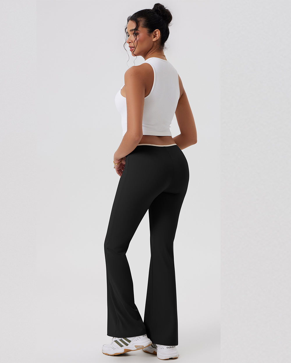High Waist Waistband Pants