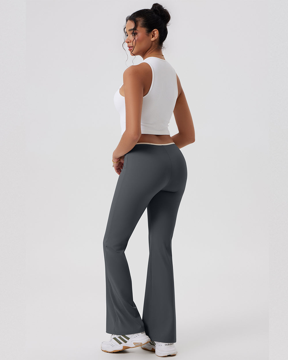 High Waist Waistband Pants