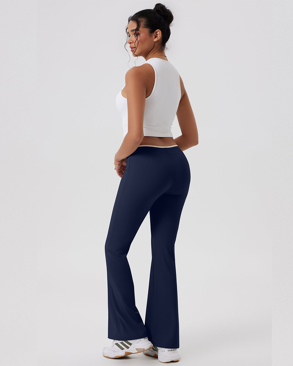 High Waist Waistband Pants