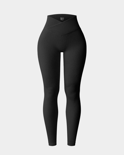 Cross Over High Waist Athletic Lounge Pants