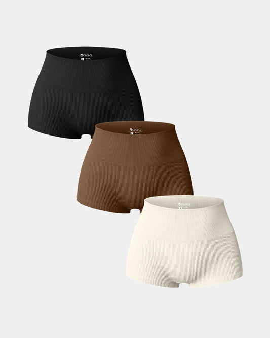 High Waist Booty Exercise Shorts