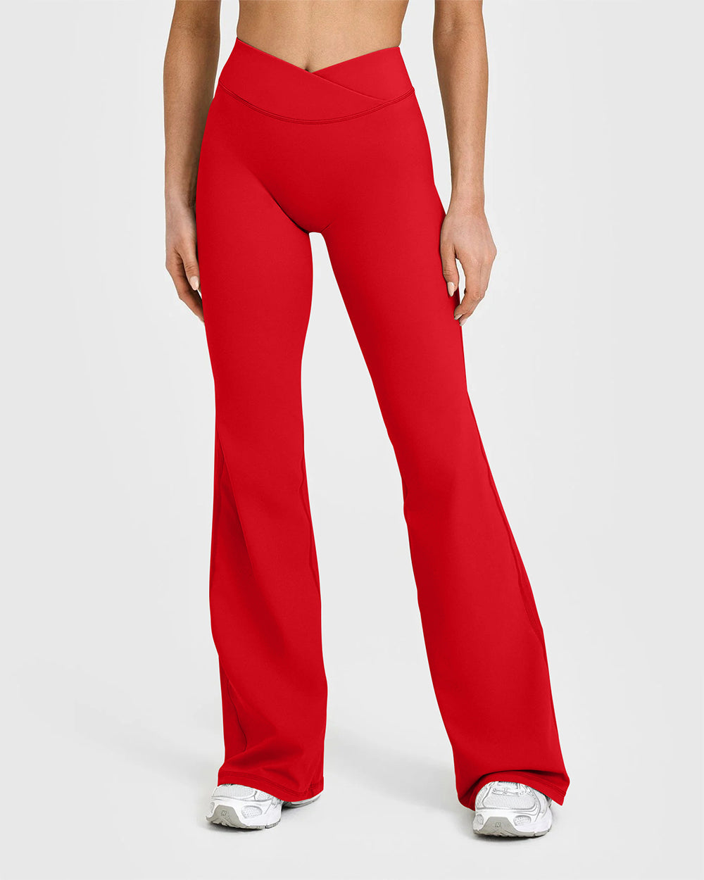 High-Waisted With a Compressive Wrap Waistband Pants