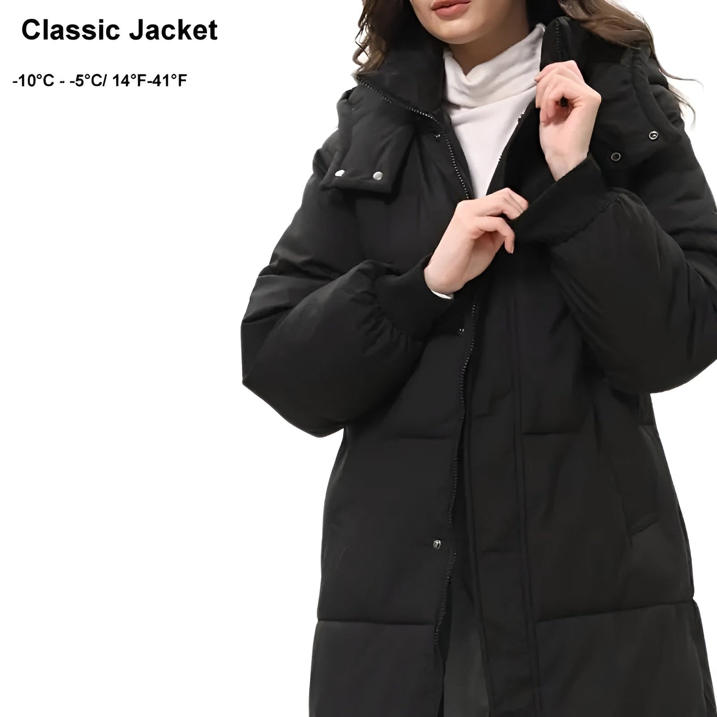 Aveline Classic Long Puffer Coat