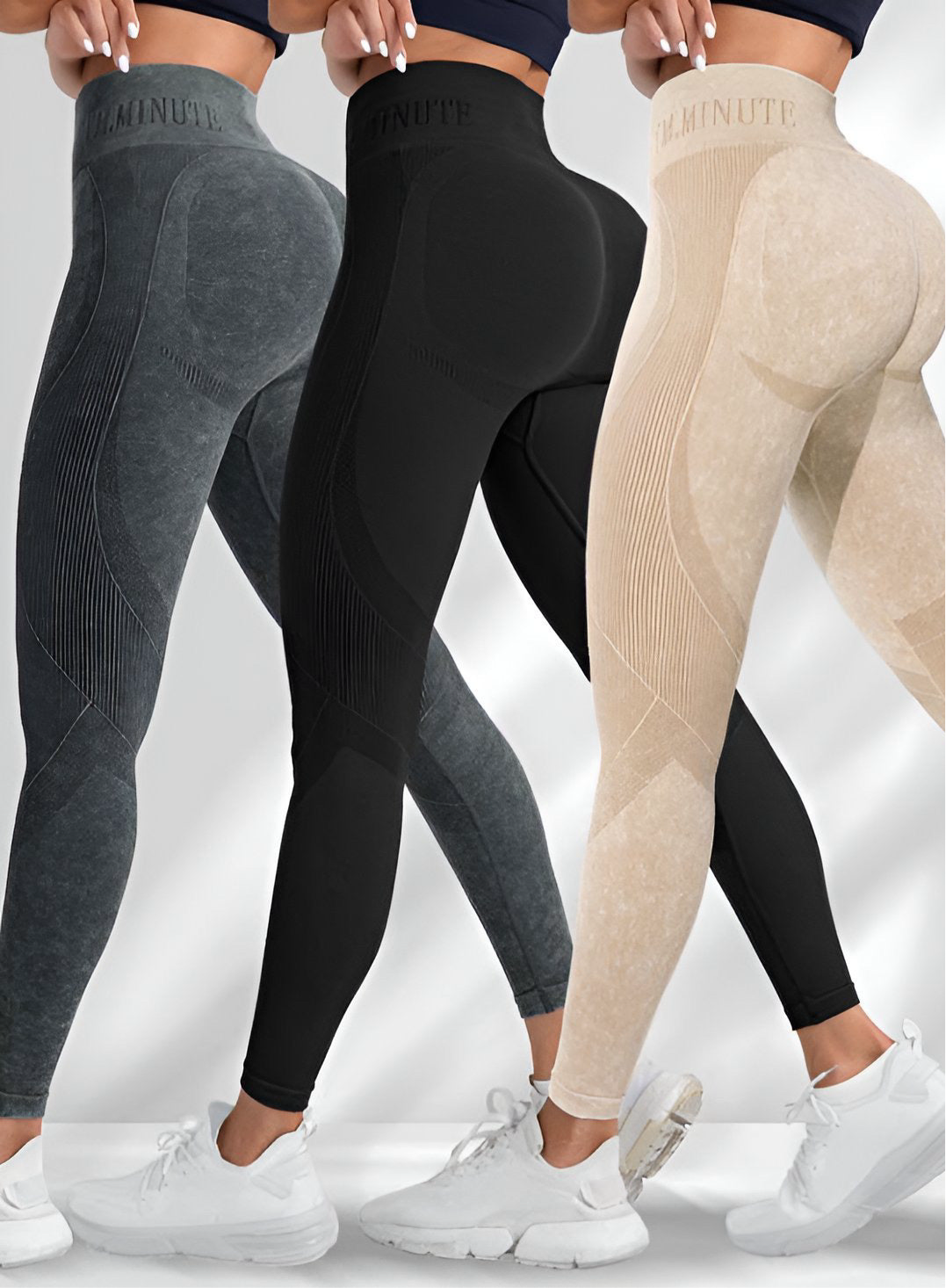Aveline Sculpt Leggings – High-Waisted Seamless Compression Fit