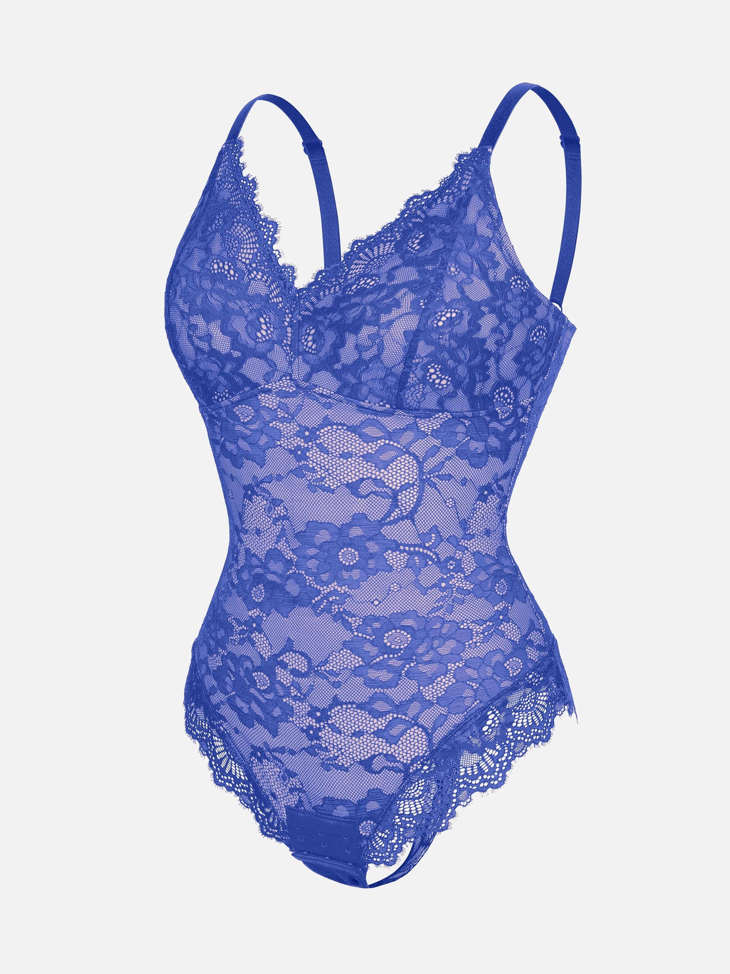 Lace V Neck Full Bodysuit Underwear