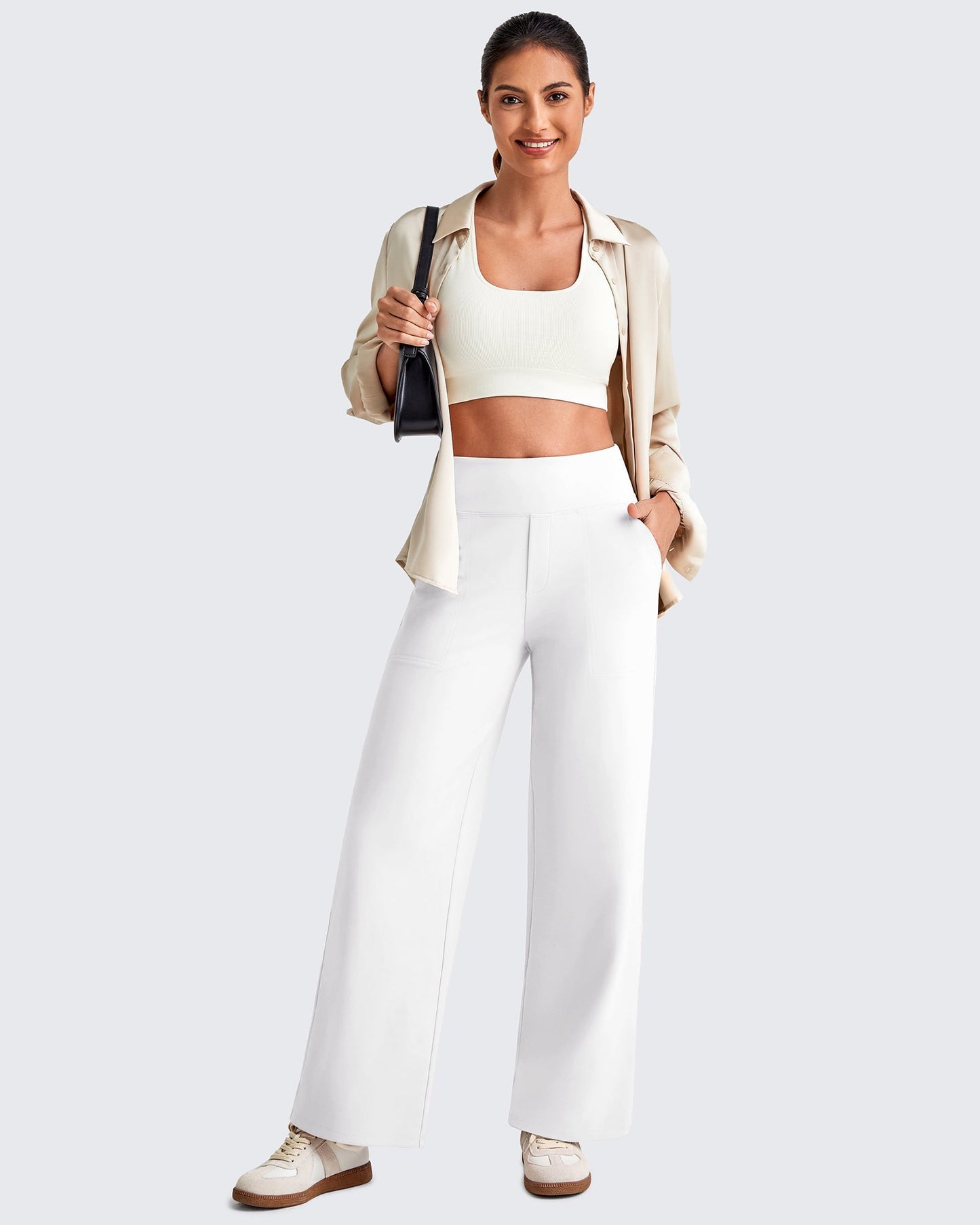 Aveline High Waist Cropped Pants