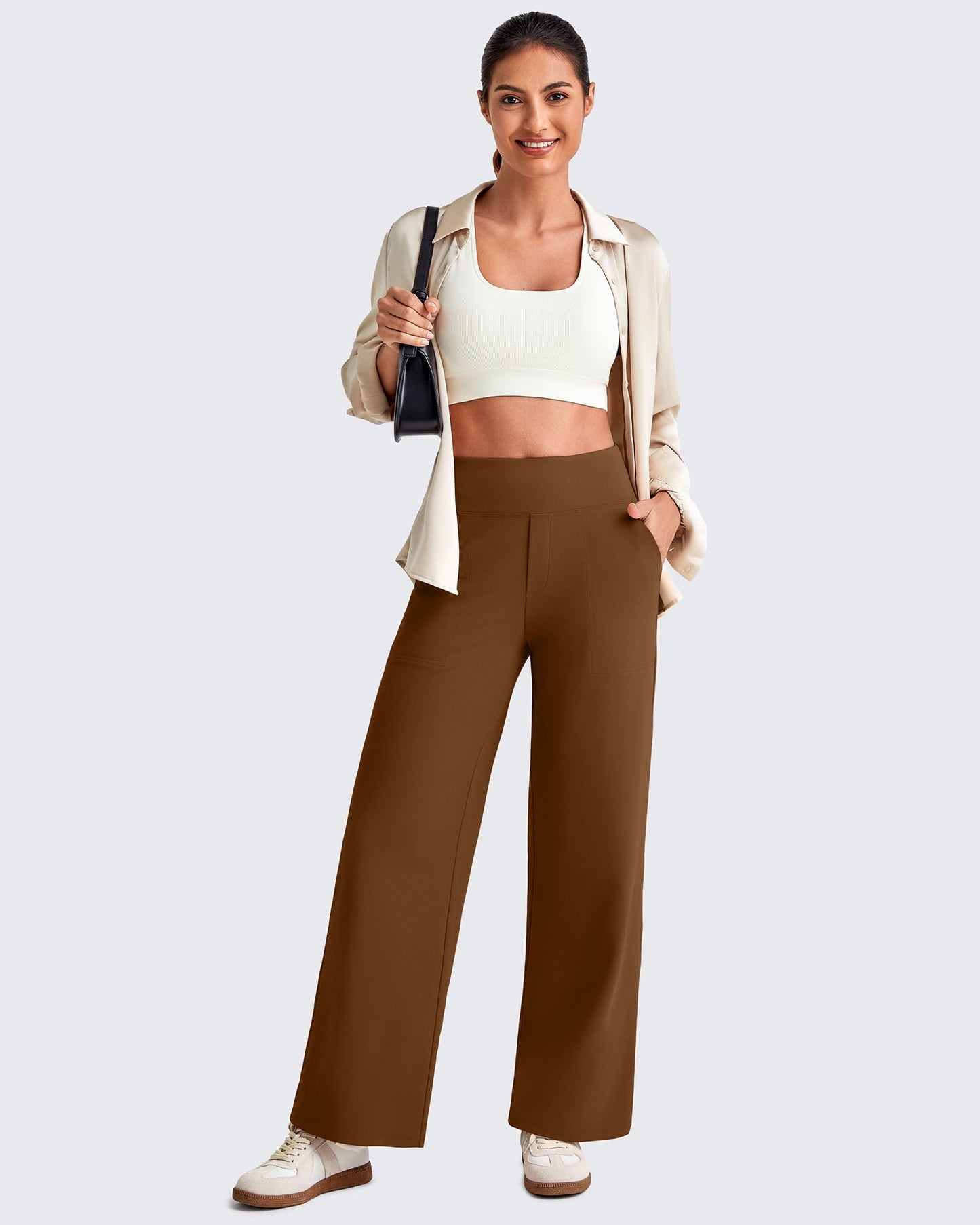 Aveline High Waist Cropped Pants